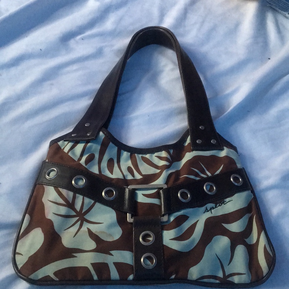 Floral shoulder bag